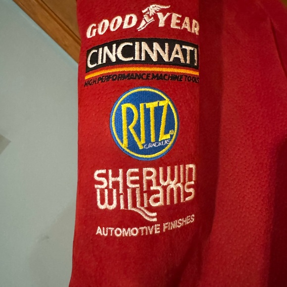 Chase Authentics Red Budweiser Racing Jacket - Picture 6 of 14